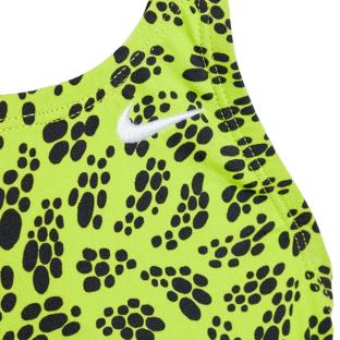 Maillot de bain 1 pièce Vert/Noir Fille Nike Fastback vue 2