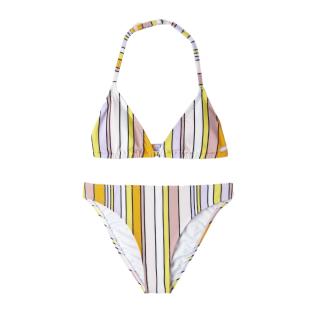 Maillot de bain 2 pièces Jaune/Blanc Fille O'Neill Venice Beach Party pas cher