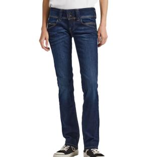 Jean Straight Bleu Brut Femme Pepe jeans Venus pas cher