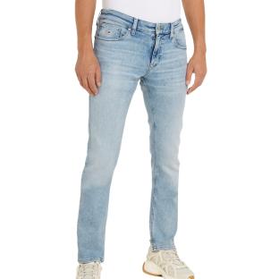 Jean Slim Bleu Clair Homme Tommy Hilfiger Scanton DM0DM18730 pas cher