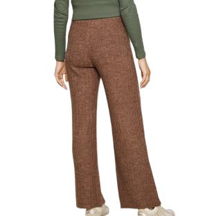 Pantalon Marron Femme Vero Moda Marternity Lefile Loose vue 2