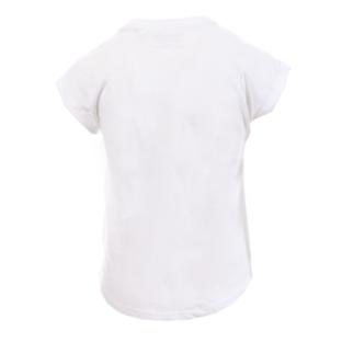 T-shirt Blanc Fille Teddy Smith Trobali vue 2