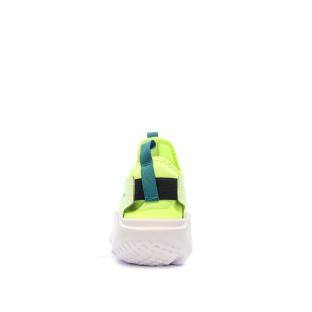 Baskets Garçon Jaune Fluo Nike Flex Runner 2 vue 3