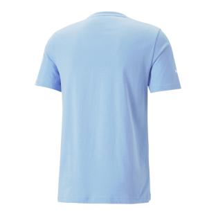 T-shirt Bleu Homme Puma Bmw Mms vue 2