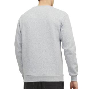 Sweat Uni Gris Homme Jack & Jones Bradley vue 2