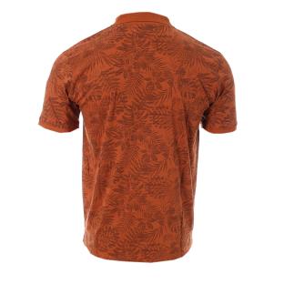 Polo Orange Homme RMS26 Tropical Fondu vue 2