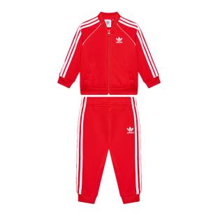 Survêtement Rouge Garçon Adidas Tracksuit pas cher