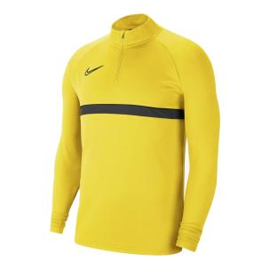 Sweat 1/4 Zip Jaune Homme Nike Academy pas cher