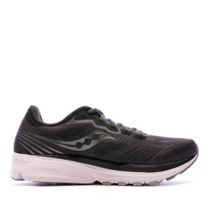 Chaussures de running Noires Mixte Saucony Ride 14 vue 2