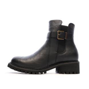 Bottines Noir Femme Chattawak TOYA pas cher