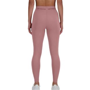 Legging Rose Femme New Balance Sleek vue 2