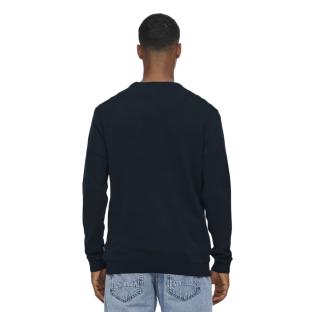 Pull Marine Homme Only & Sons 12Solid vue 2