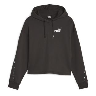 Sweat à Capuche Noir Femme PUMA Tape pas cher