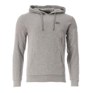 Sweat à Capuche Gris Homme Lee Cooper Odalo681 pas cher