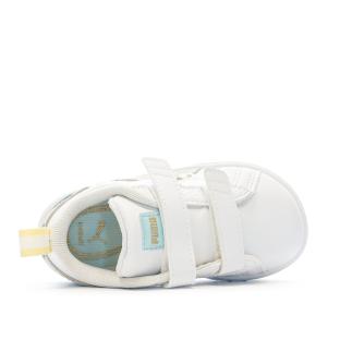 Baskets Blanches Fille Puma Mayze Daisy vue 4