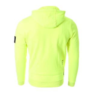 Sweat à Capuche Jaune Homme Just Emporio ABRAR vue 2