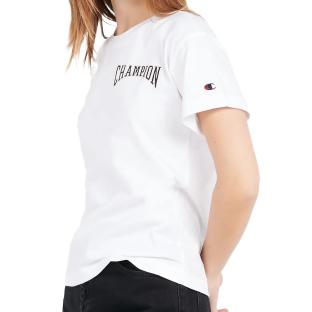 T-shirt Blanc Femme Champion 114525 pas cher