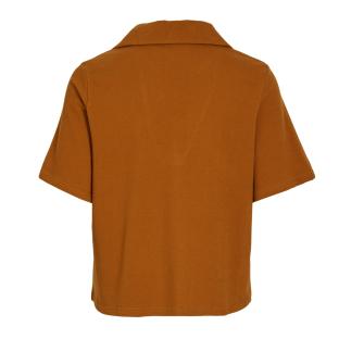 T-shirt Orange Femme Vila Vialos vue 2