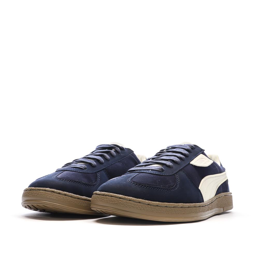 Baskets Bleu Homme Puma Super Team Velvet vue 6