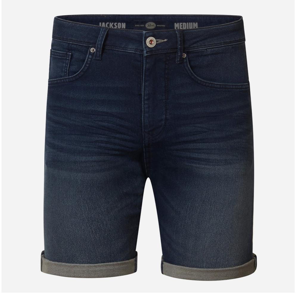 Short en Jean Bleu brut Homme Petrol Industries 1040 pas cher