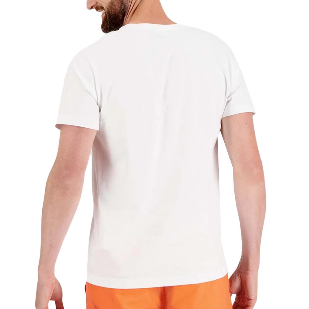 T-shirt Blanc Homme TBS MERLITE vue 2