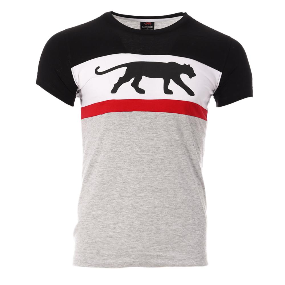 T-shirt Gris Homme Airness Keny pas cher