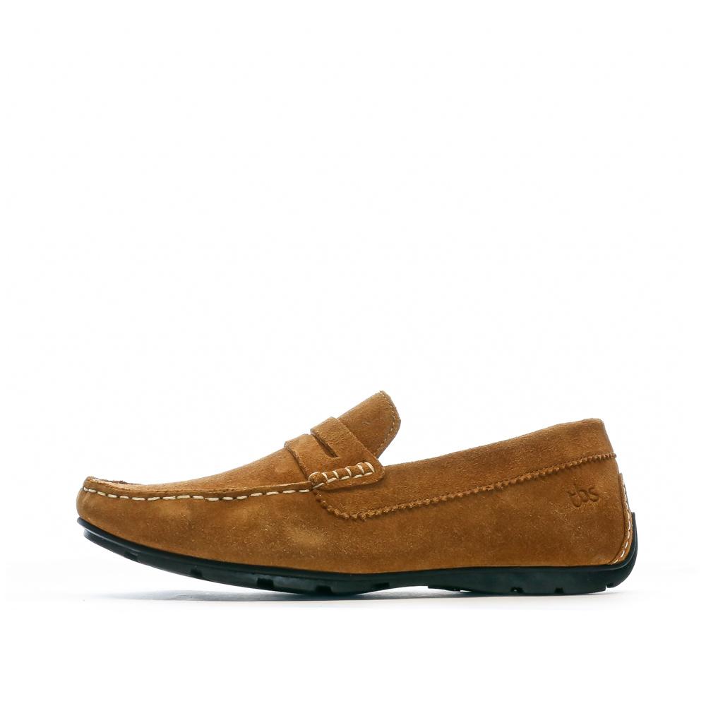 Mocassins Marron Homme TBS SAILHAN pas cher