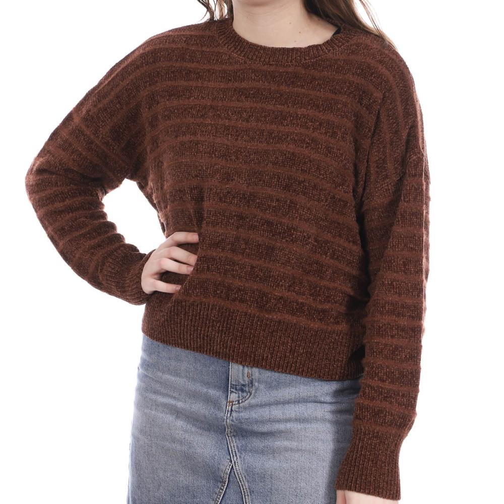 Pull Marron femme Teddy Smith Pabla Chenill pas cher