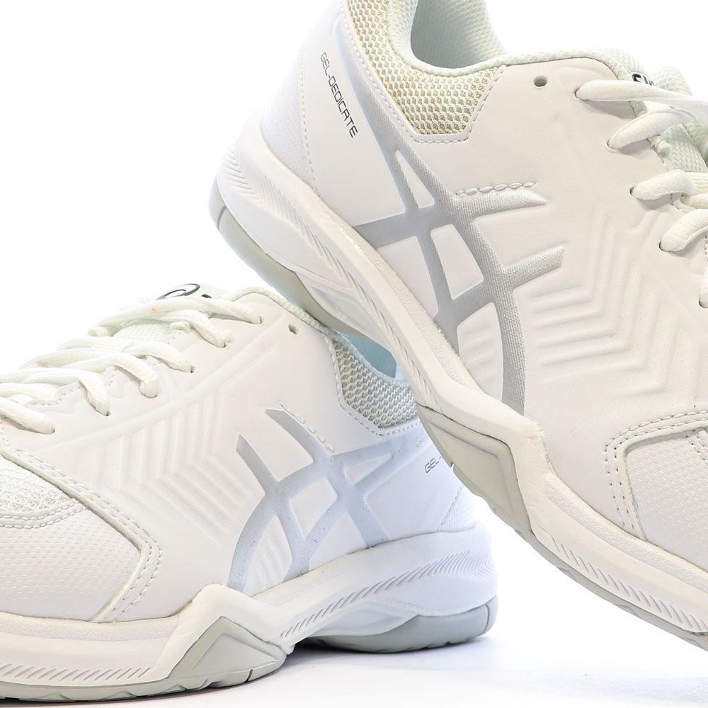 Chaussures de Tennis Blanches Homme Asics Gel Dedicate 5 vue 7