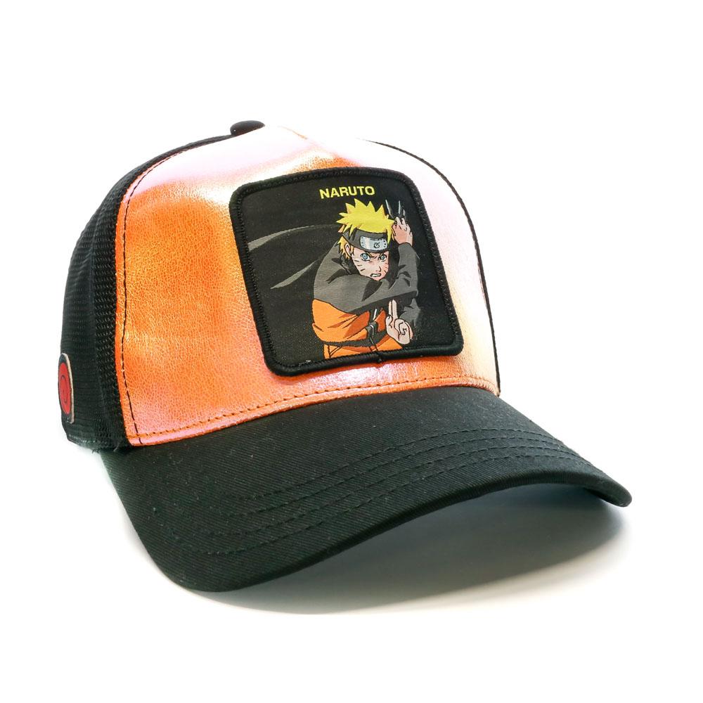 Casquette Noire/Orange Homme Capslab Naruto vue 2