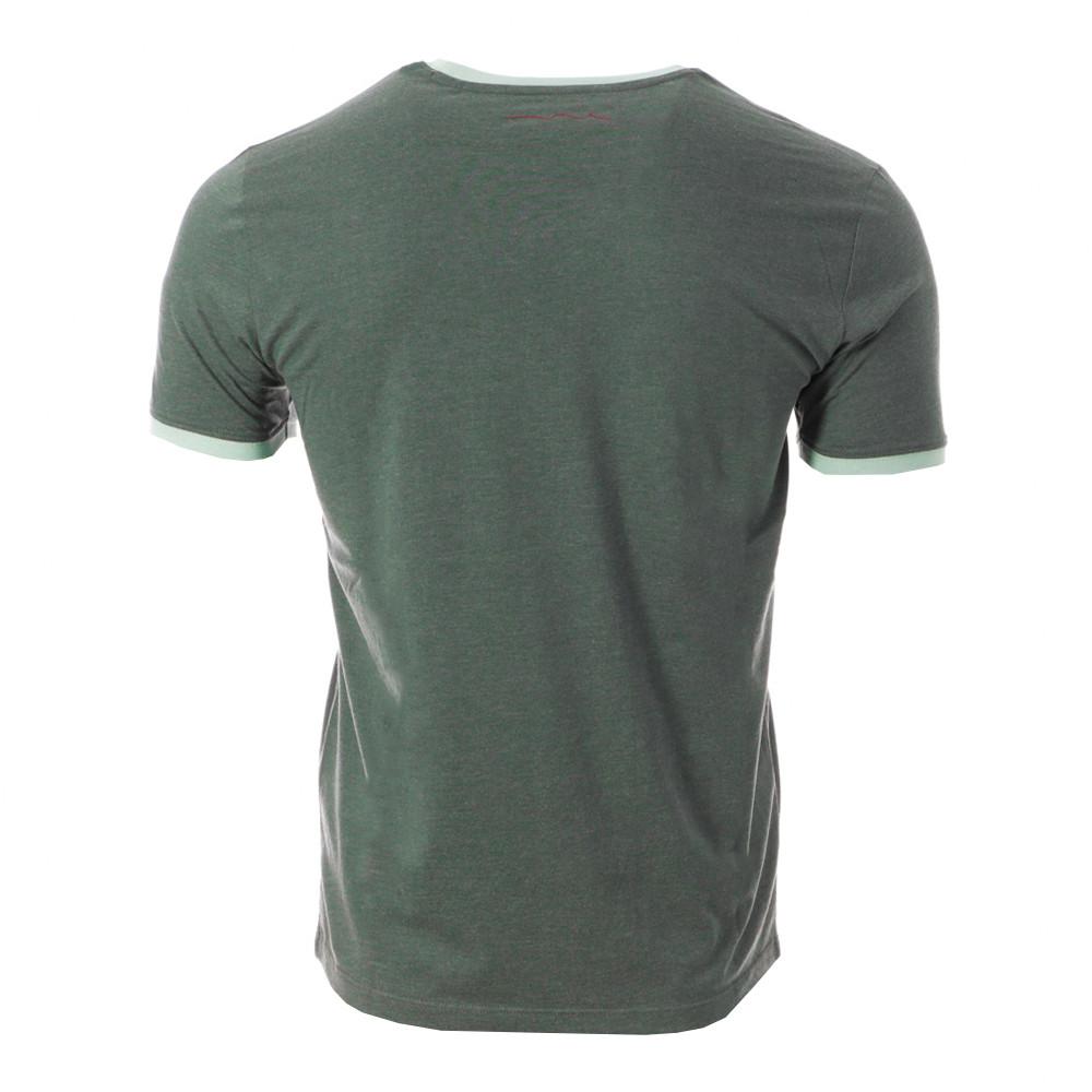 T-shirt Vert Homme Teddy Smith 2R vue 2