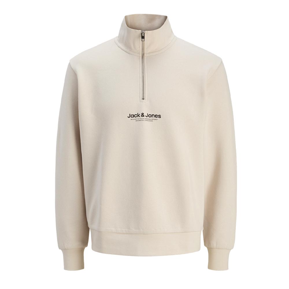 Sweat Beige Homme Jack & Jones Vester bro pas cher