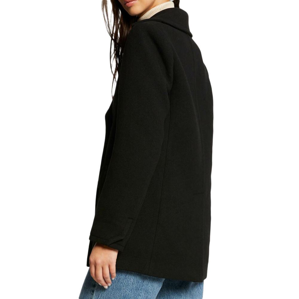 Manteau Droit Noir Femme Morgan GCAB vue 2