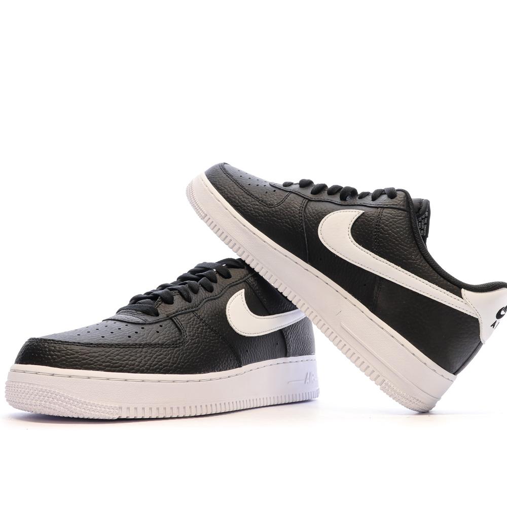 Baskets Noir Homme Nike Air Force 1 vue 7