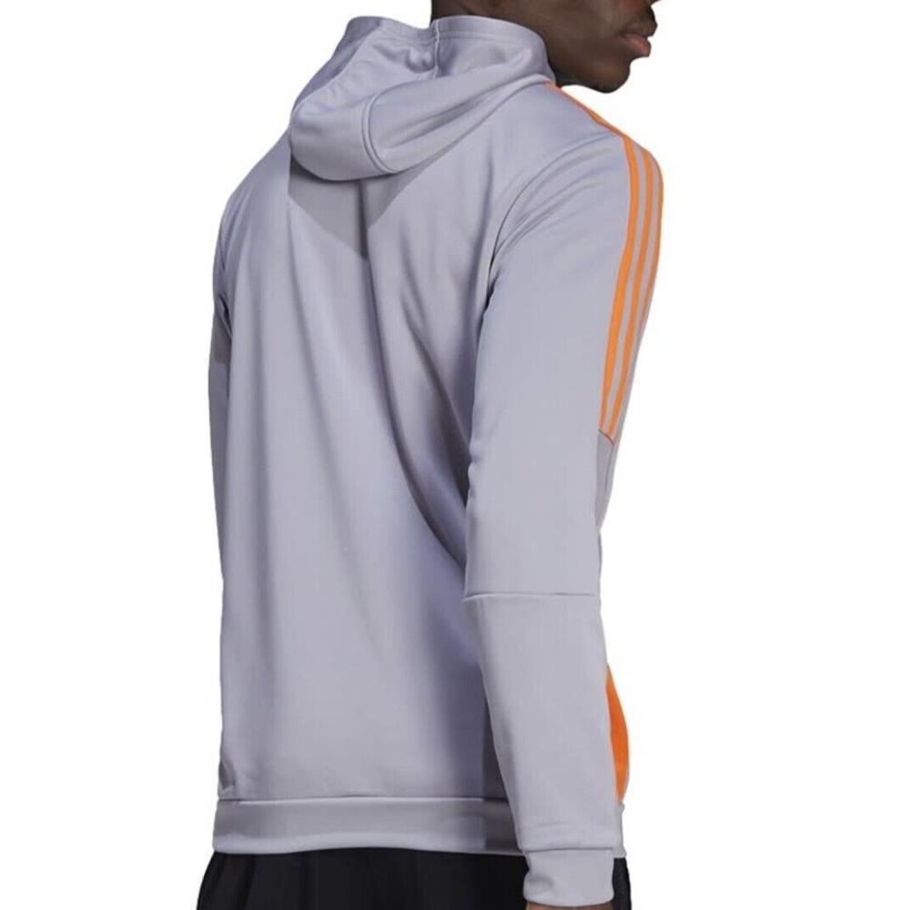 Juventus sweat d'entraînement Gris homme Adidas HB6043 vue 2