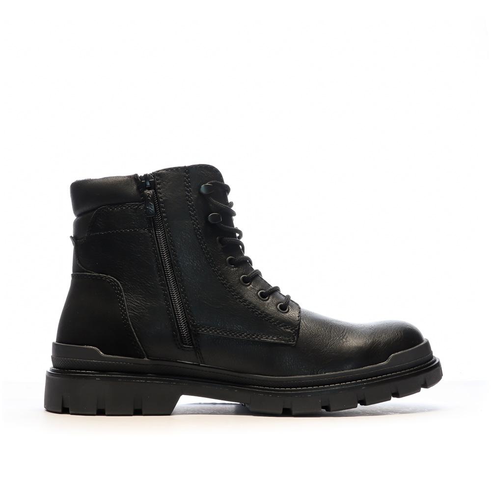 Boots Noir Homme Relife Vifrone vue 2