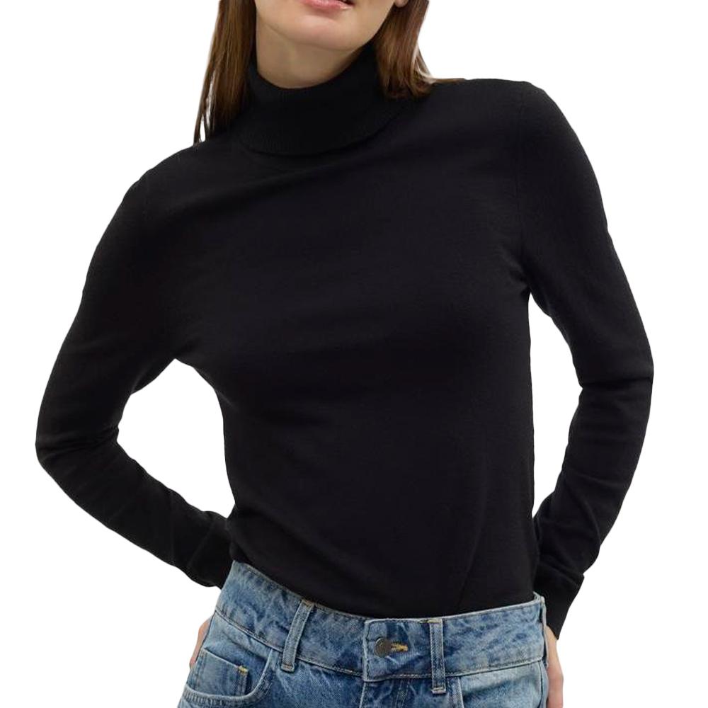 Pull Noir Femme Vero Moda Happiness 95 pas cher