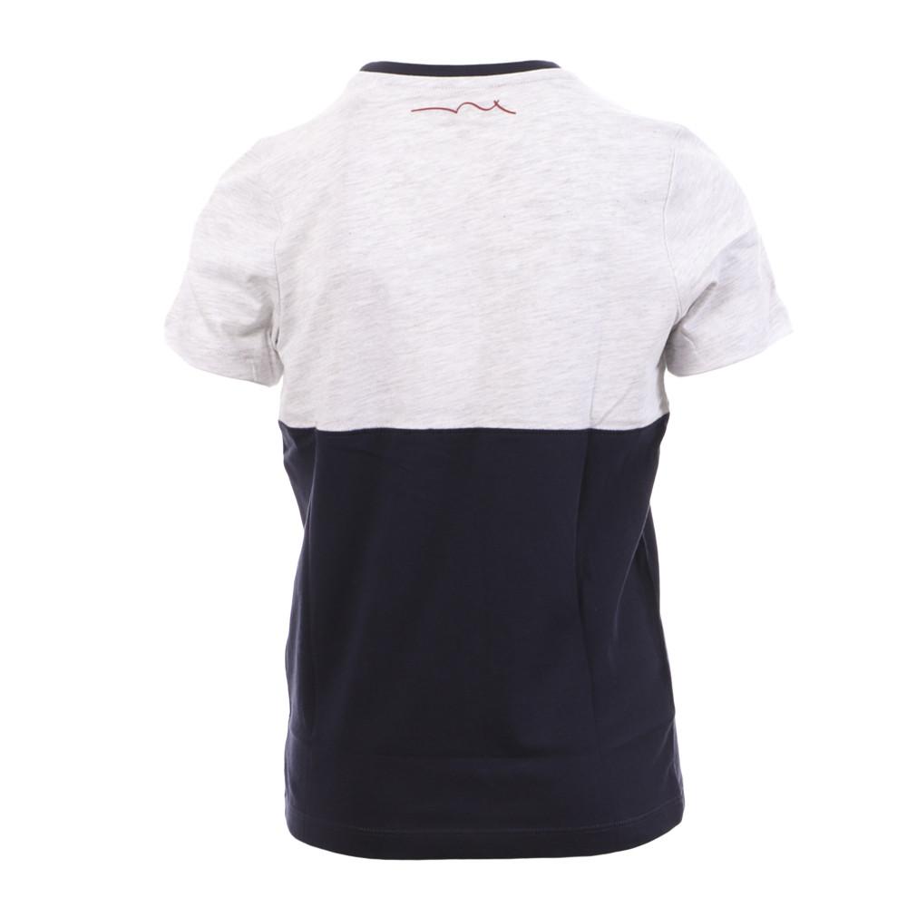 T-shirt Marine/Gris Garçon Teddy Smith Gordon vue 2