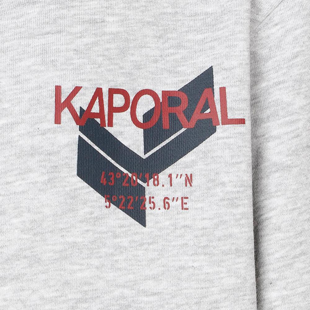 Sweat Gris Garçon Kaporal Zippé vue 3