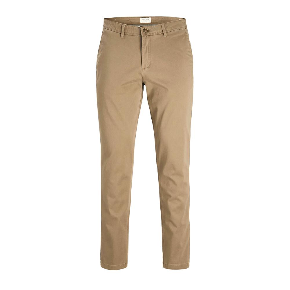 Pantalon chino Beige Homme Jack & Jones Marco pas cher