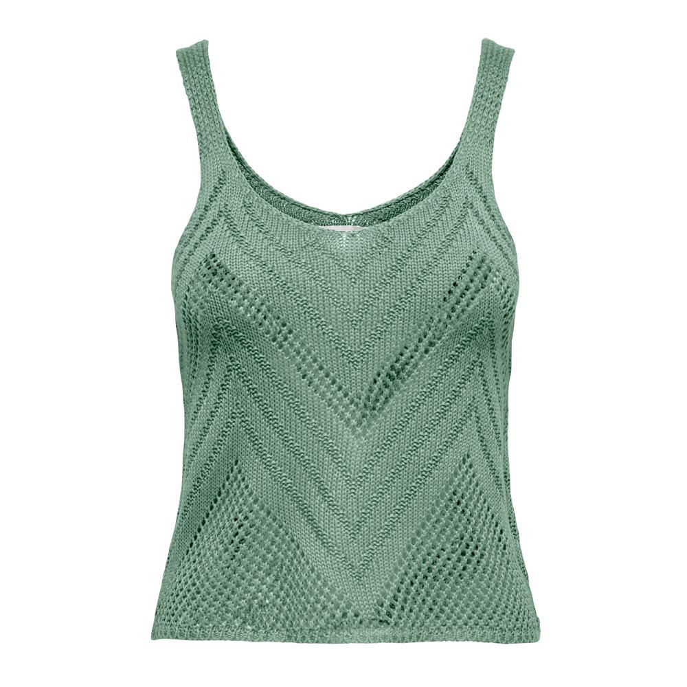 Top Crochet Vert Femme Jdy 15226348 pas cher