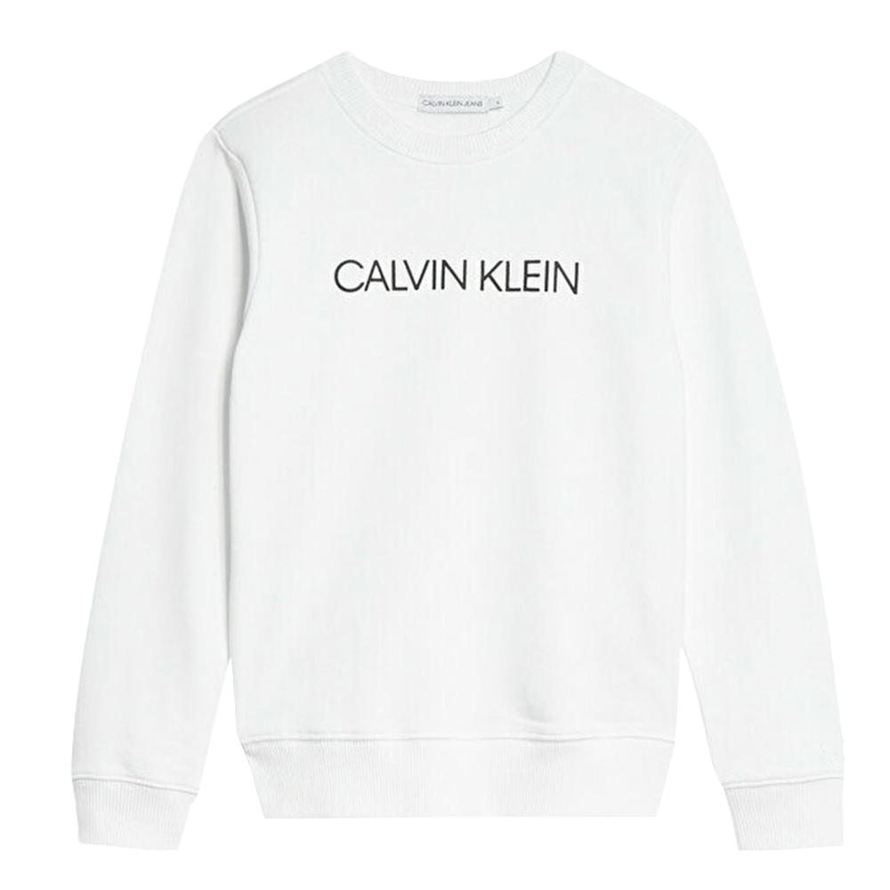 Sweat Blanc Homme Calvin Klein ZM0ZM01339 pas cher