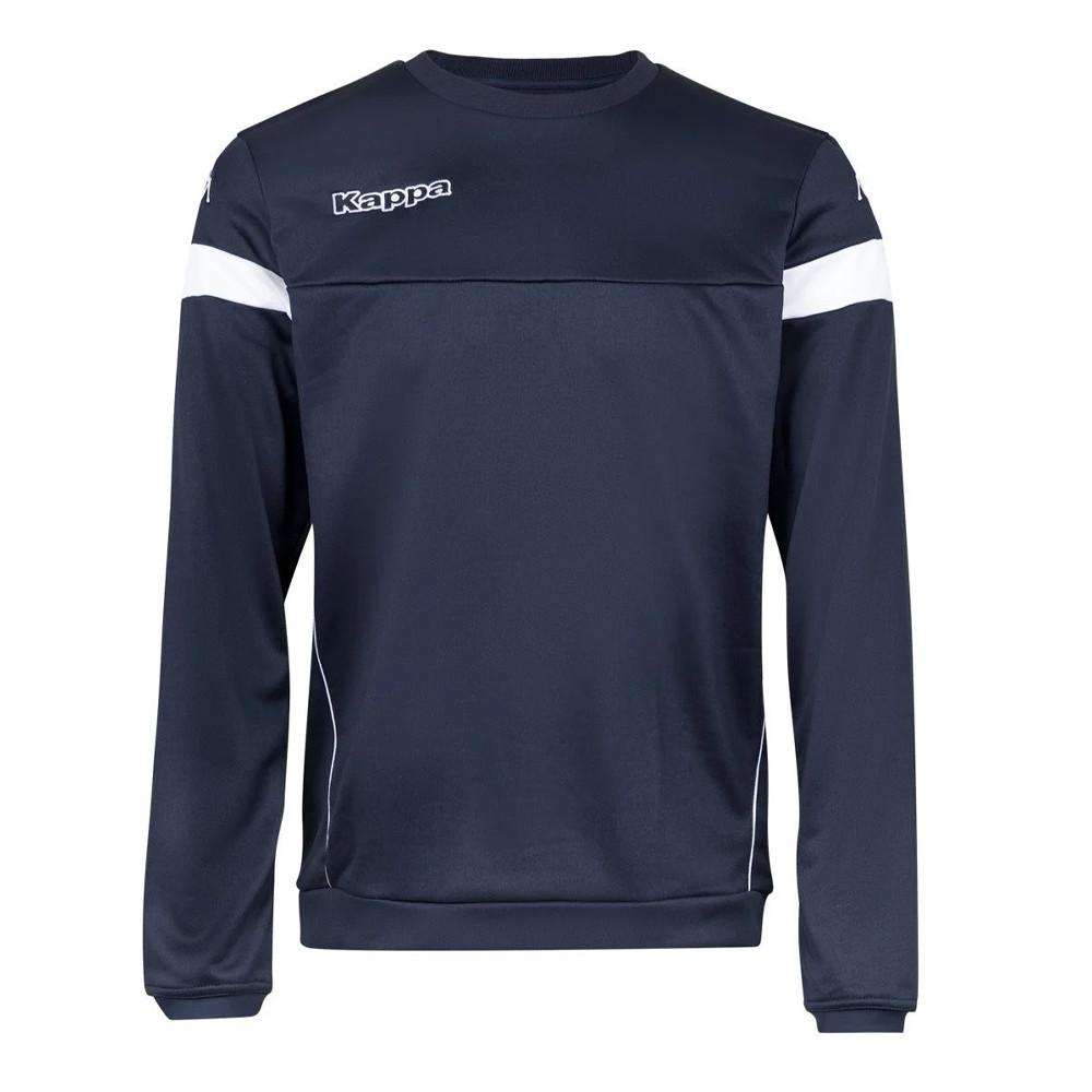 Sweat Marine/Blanc Garçon Kappa Lido pas cher