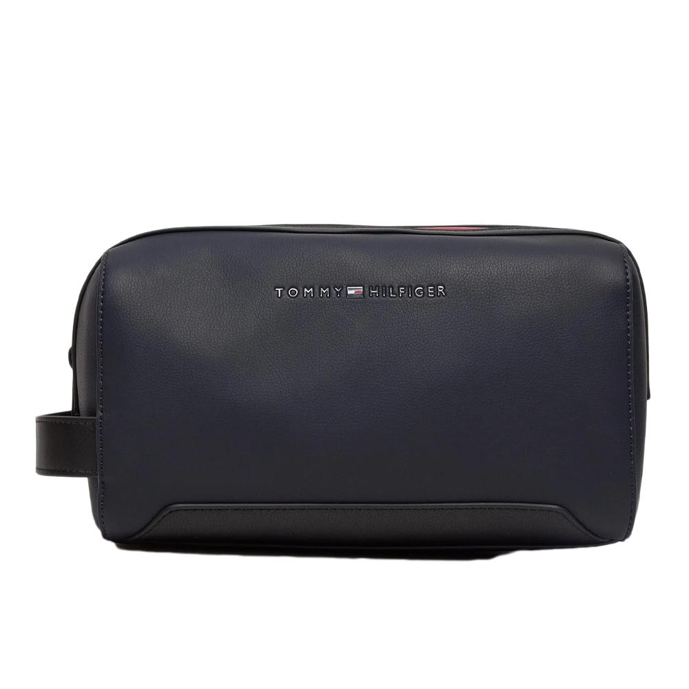 Trousse de Toilette Marine Tommy Hilfiger Corp Washbag pas cher