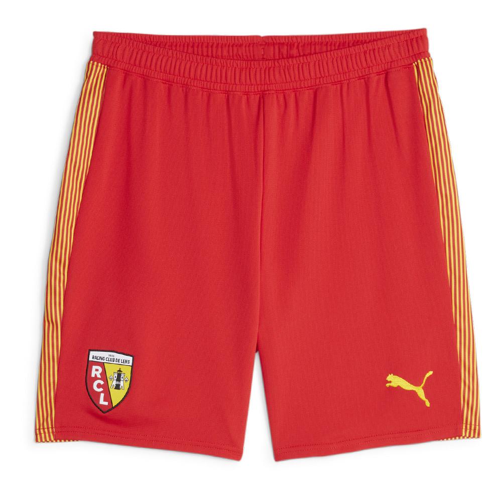 RC Lens Short Rouge Homme Puma 2023/2024 pas cher