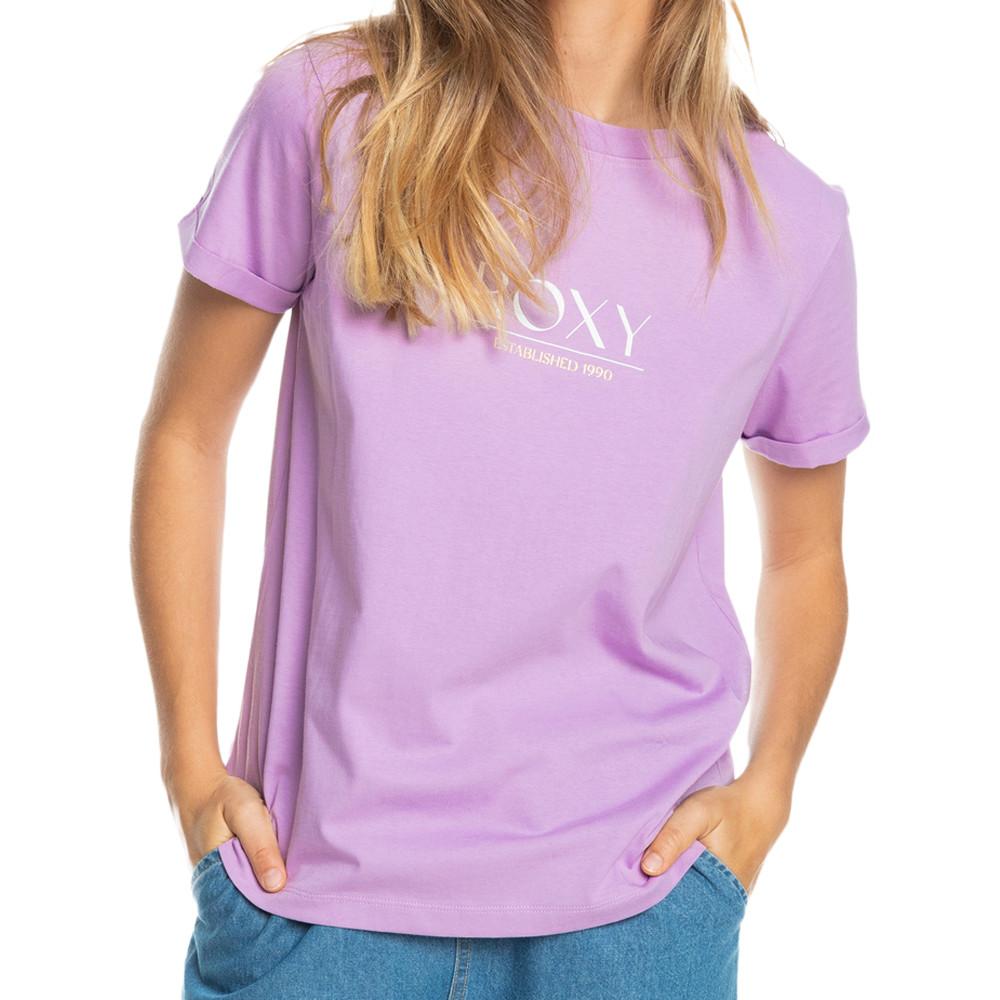 T-shirt Mauve Femme Roxy Noon Ocean pas cher