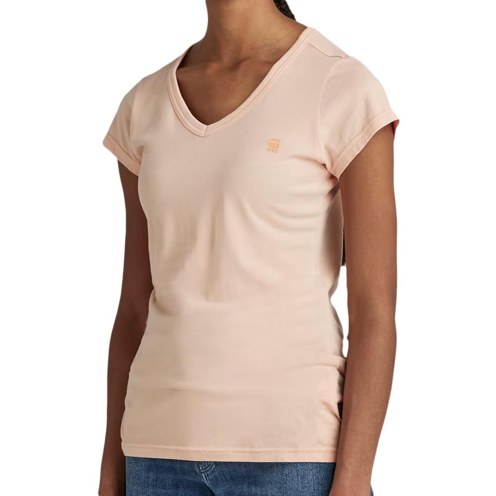 T-shirt Orange Femme G-Star Raw Eyben D21314 pas cher