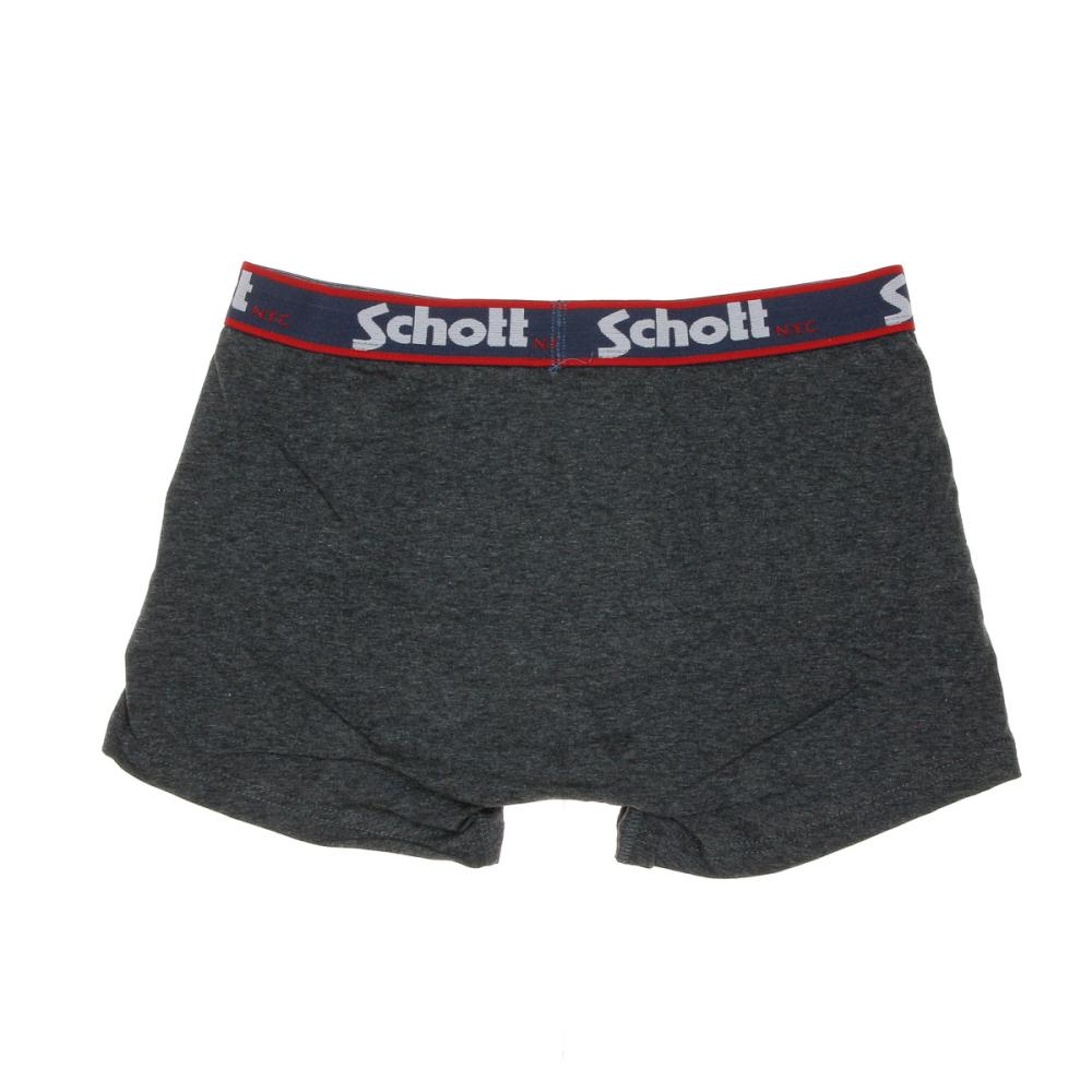 Boxer Anthracite Homme Schott Joe vue 2