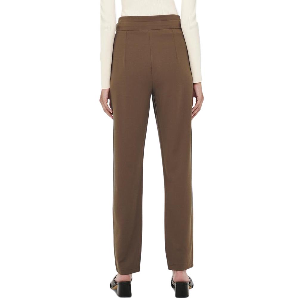 Pantalon Marron Femme JDY Tanja vue 2