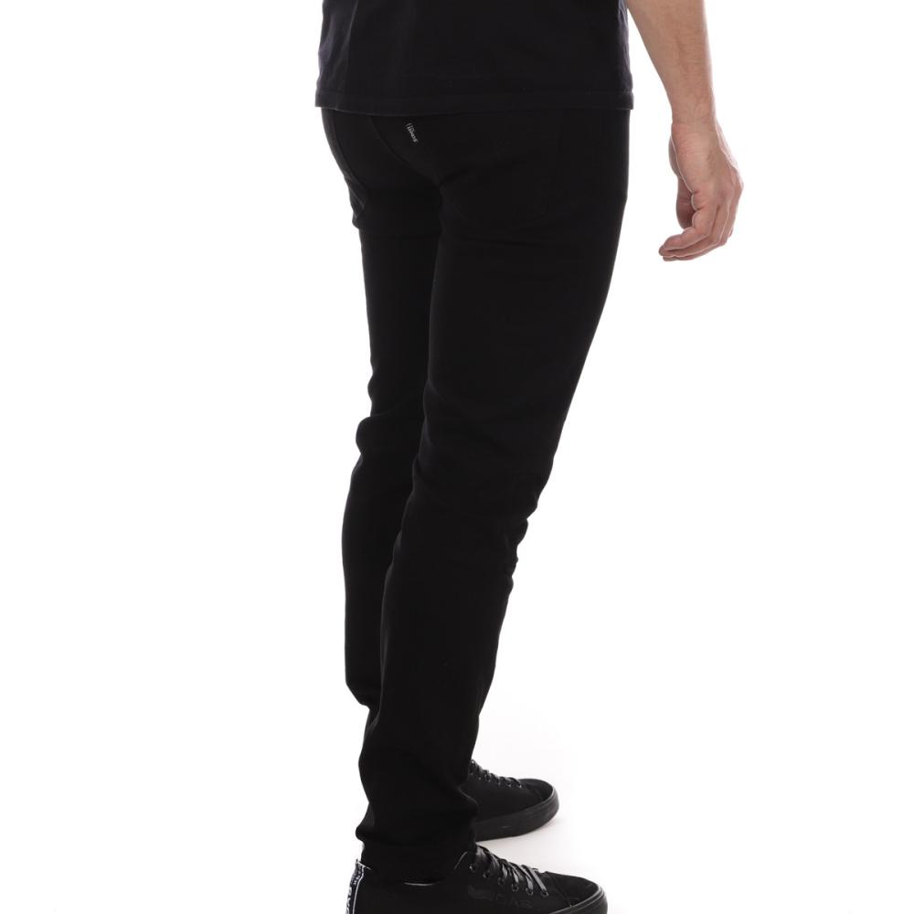 Jean Slim Noir Homme Schott TRD vue 2